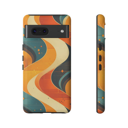 Retro Abstract Staircase iPhone Case / Samsung Case