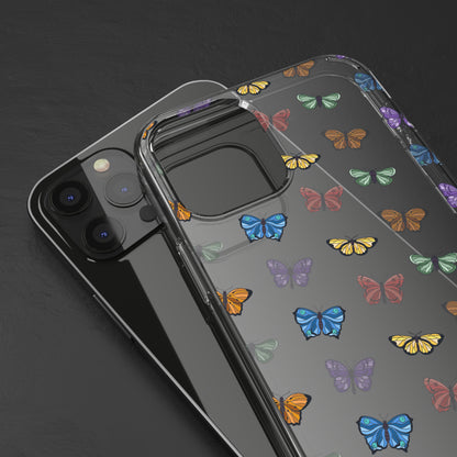 Colorful Butterflies | Clear iPhone Case / Samsung Case