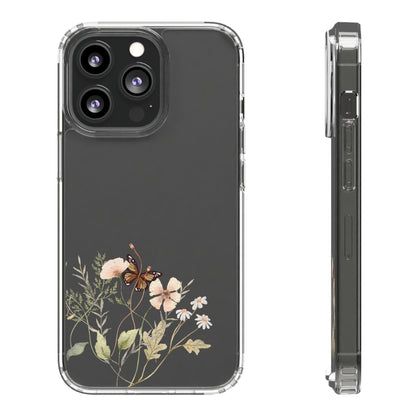 Gentle Wildflowers | Clear iPhone Case / Samsung Case