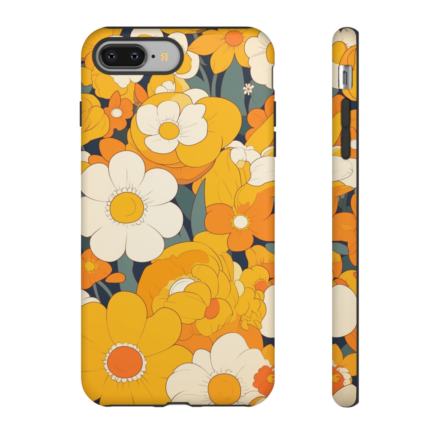 Retro Floral Art iPhone Case / Samsung Case