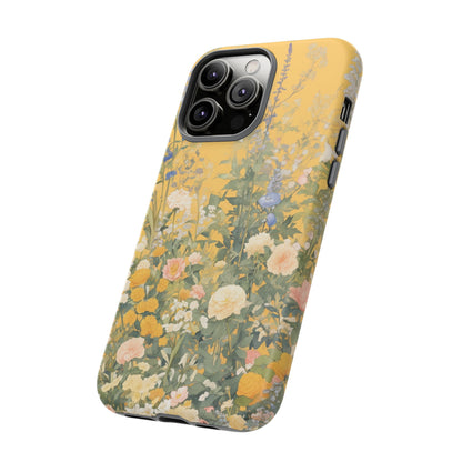 Tall Floral 1970's iPhone Case / Samsung Case