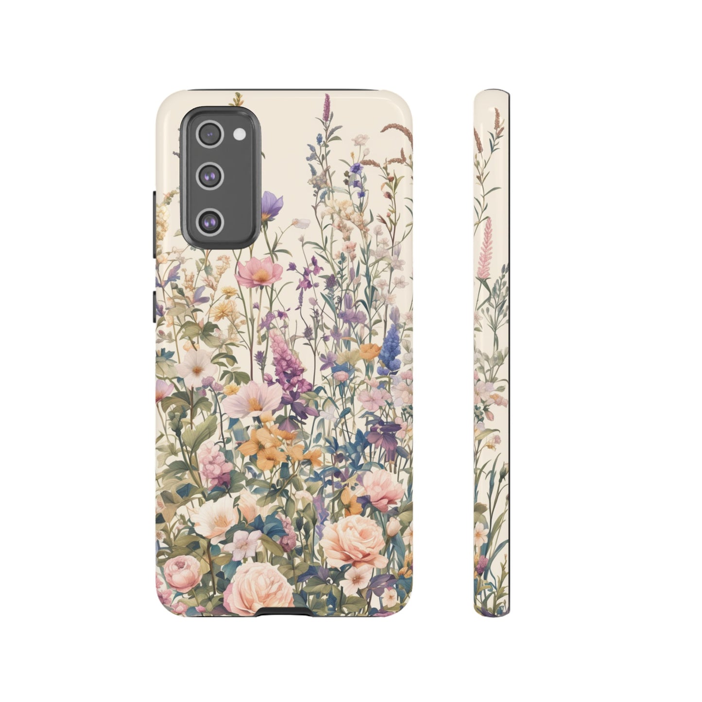 Tall Vintage Wildflowers iPhone Case / Samsung Case