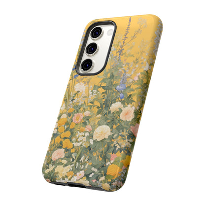 Tall Floral 1970's iPhone Case / Samsung Case