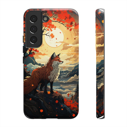 Japanese Wolf Aesthetic Phone Case