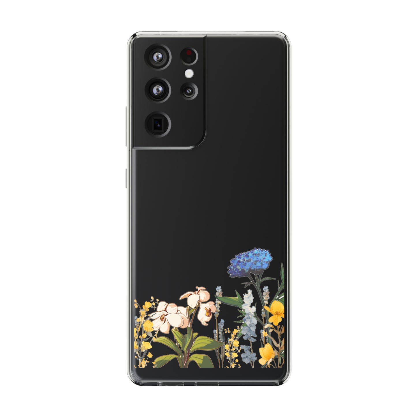 Dried Wildflowers | Clear iPhone Case / Samsung Case