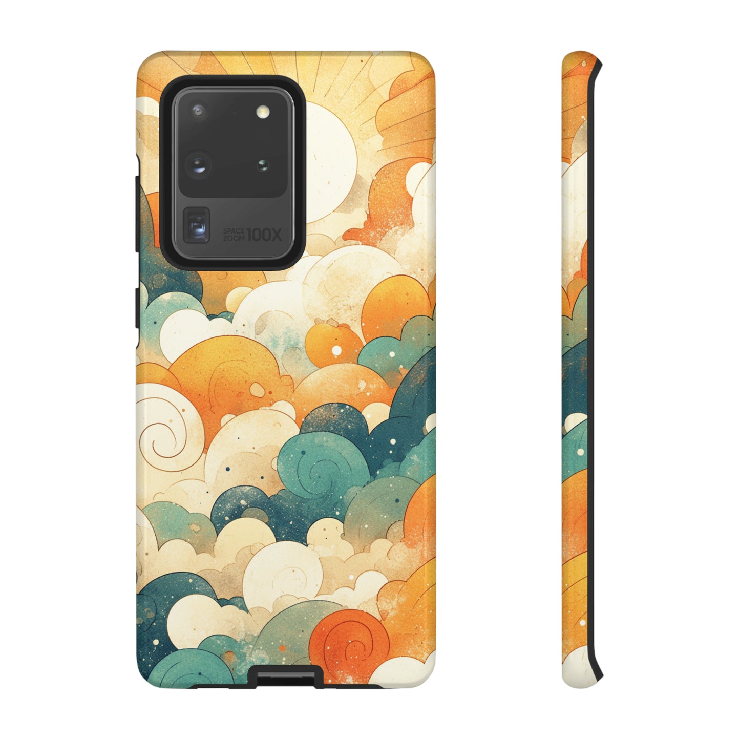 Heaven Water Color Clouds iPhone Case / Samsung Case