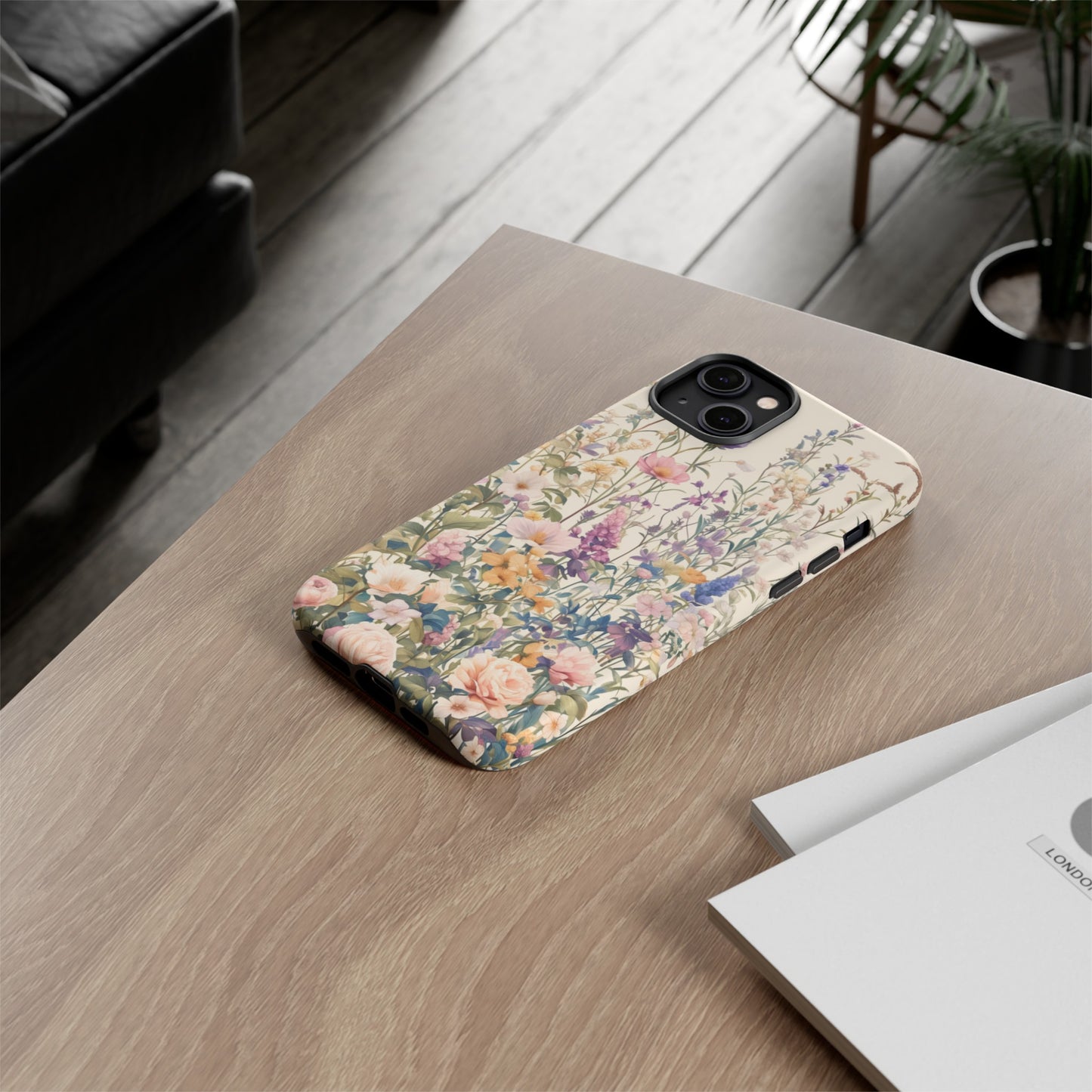 Tall Vintage Wildflowers iPhone Case / Samsung Case