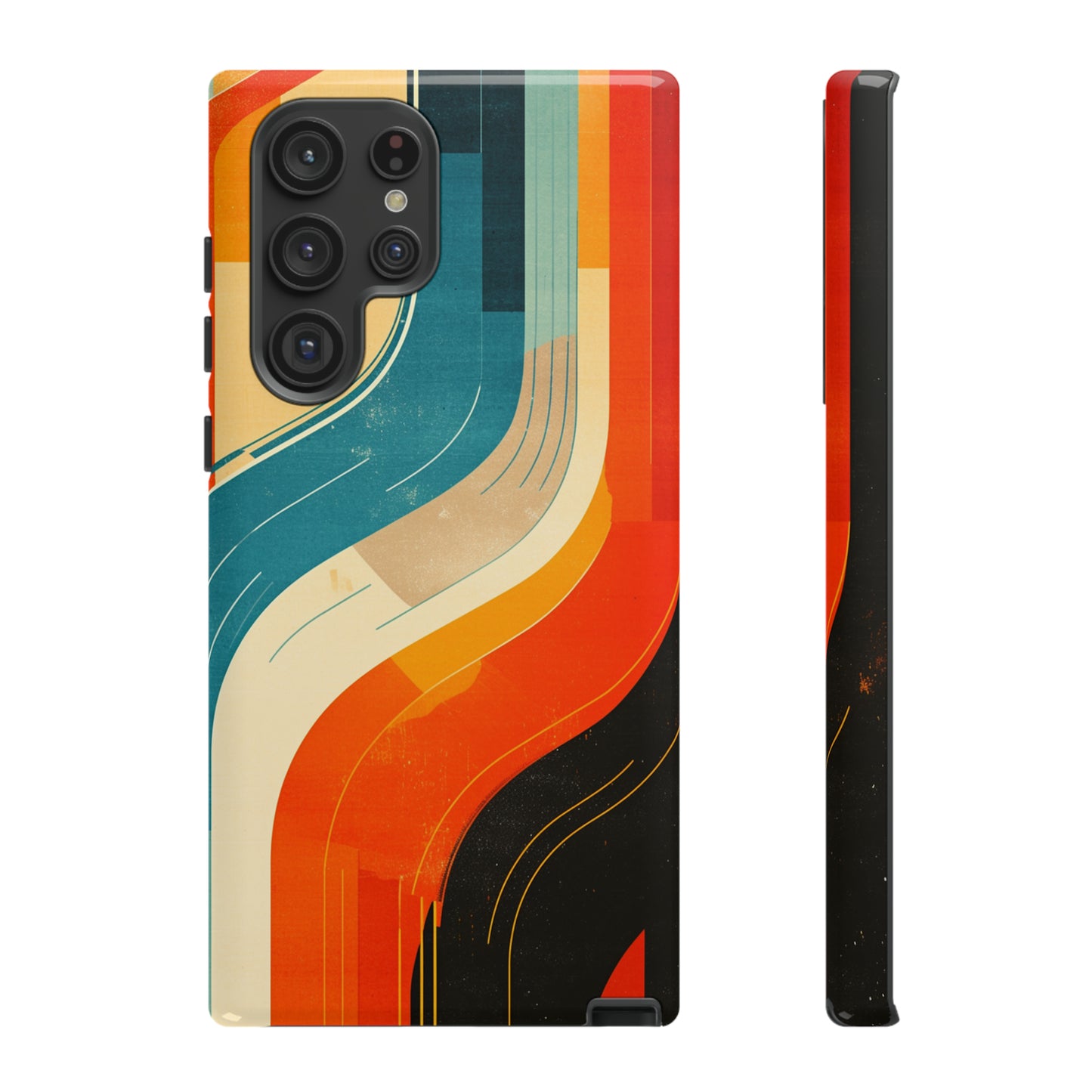 Groovey Retro Design Pattern iPhone Case / Samsung Case