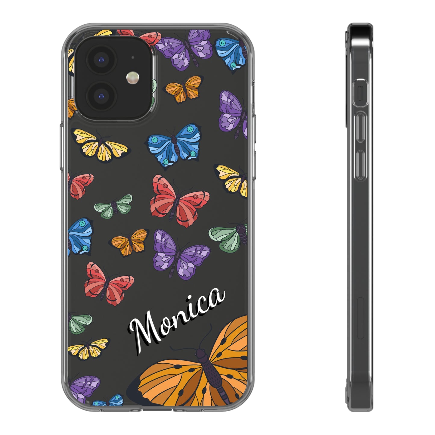 Spring Butterflies | Clear iPhone Case / Samsung Case