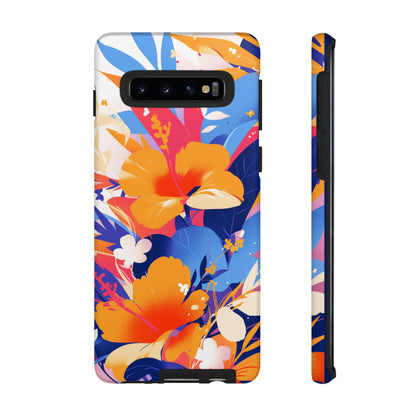 Vintage Abstract Flowers iPhone Case / Samsung Case