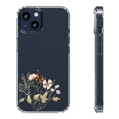 Gentle Wildflowers | Clear iPhone Case / Samsung Case