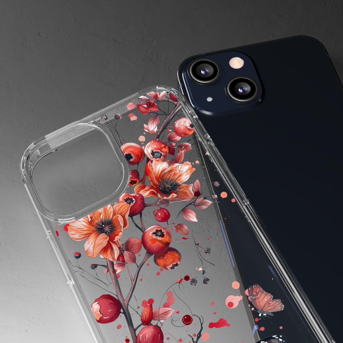 Blossom Whispers | Clear iPhone Case / Samsung Case