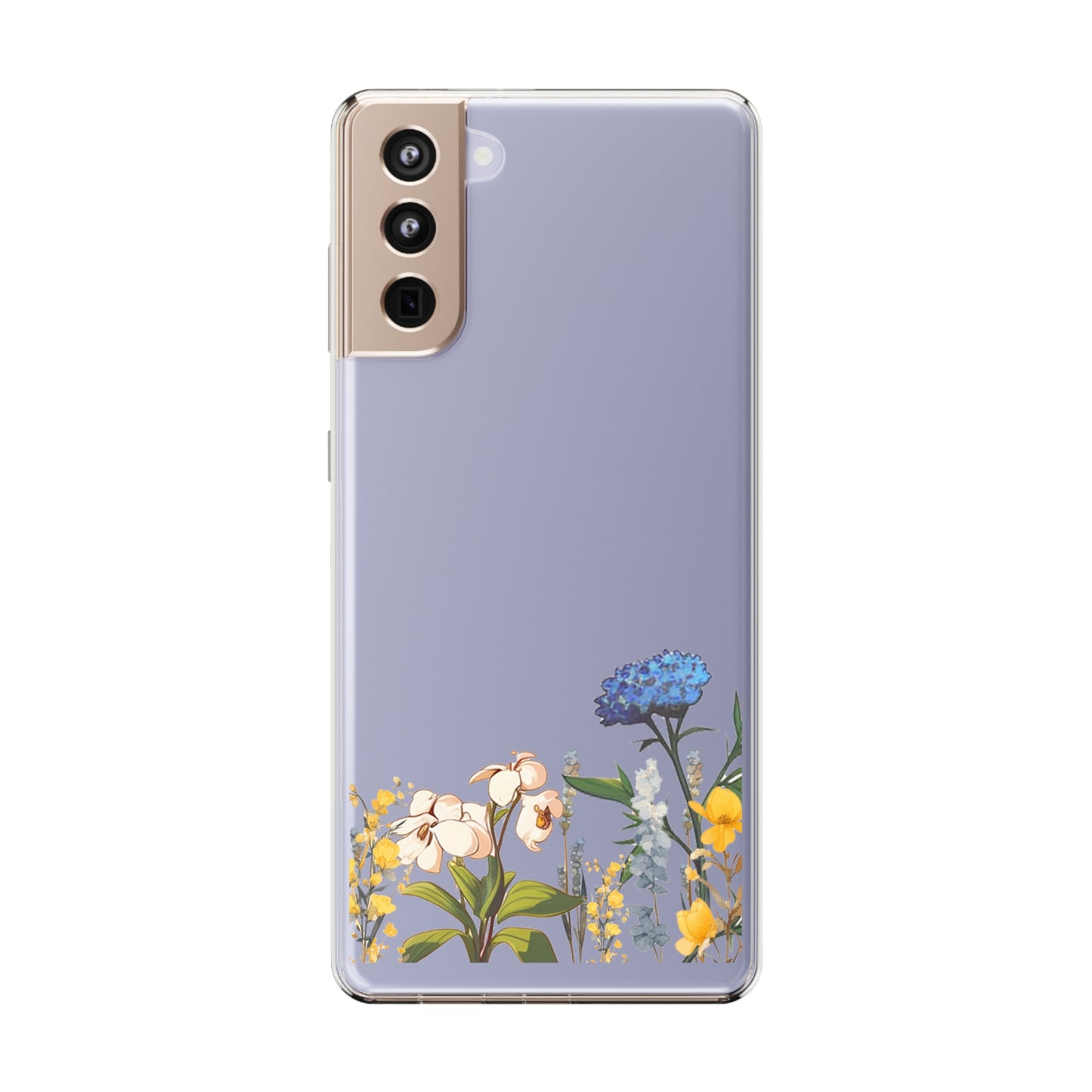 Dried Wildflowers | Clear iPhone Case / Samsung Case