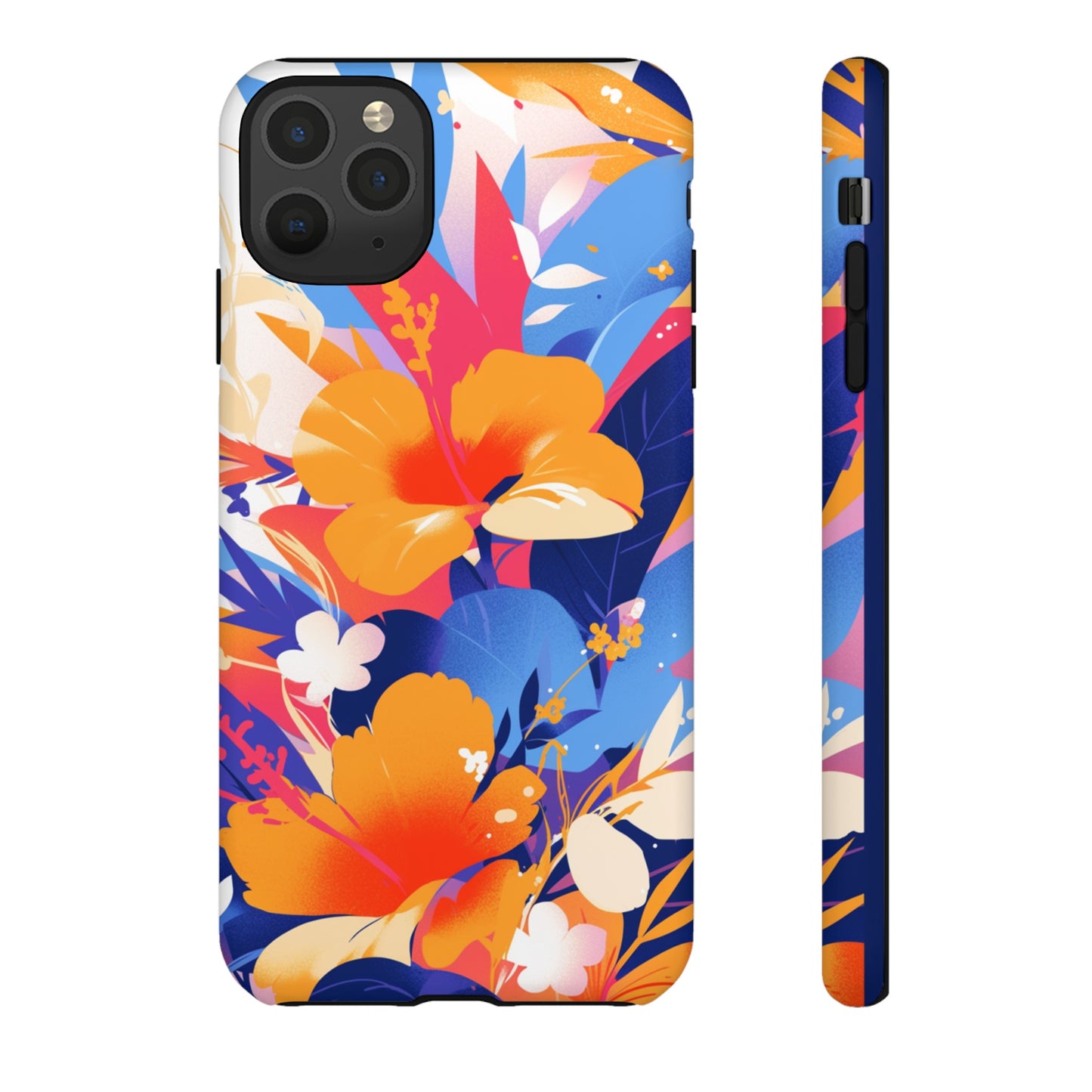 Vintage Abstract Flowers iPhone Case / Samsung Case