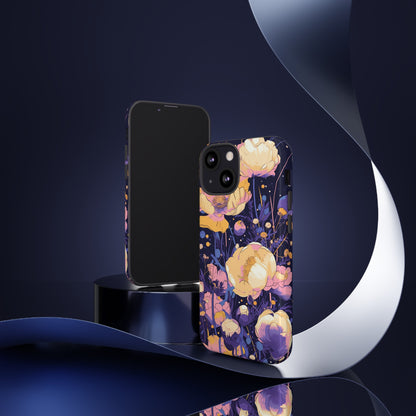 Night Cotton Flowers iPhone Case / Samsung Case