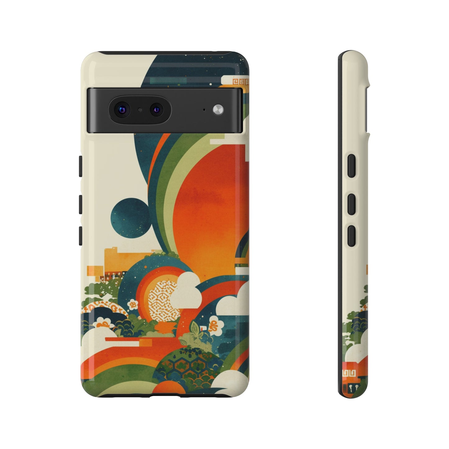 Retro Abstract iPhone Case / Samsung Case