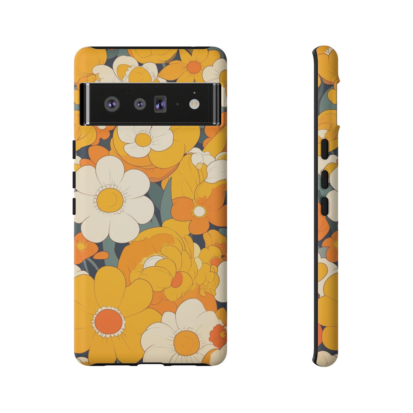 Retro Floral Art iPhone Case / Samsung Case