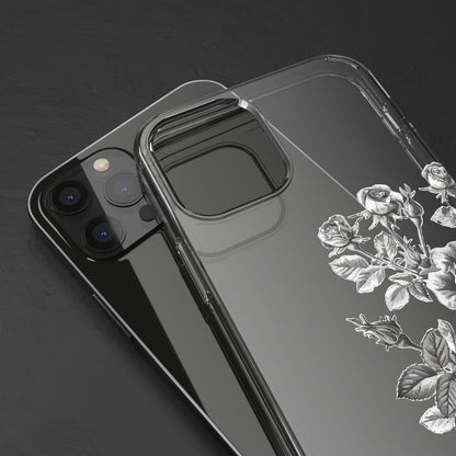 Chrome Roses | Clear iPhone Case / Samsung Case