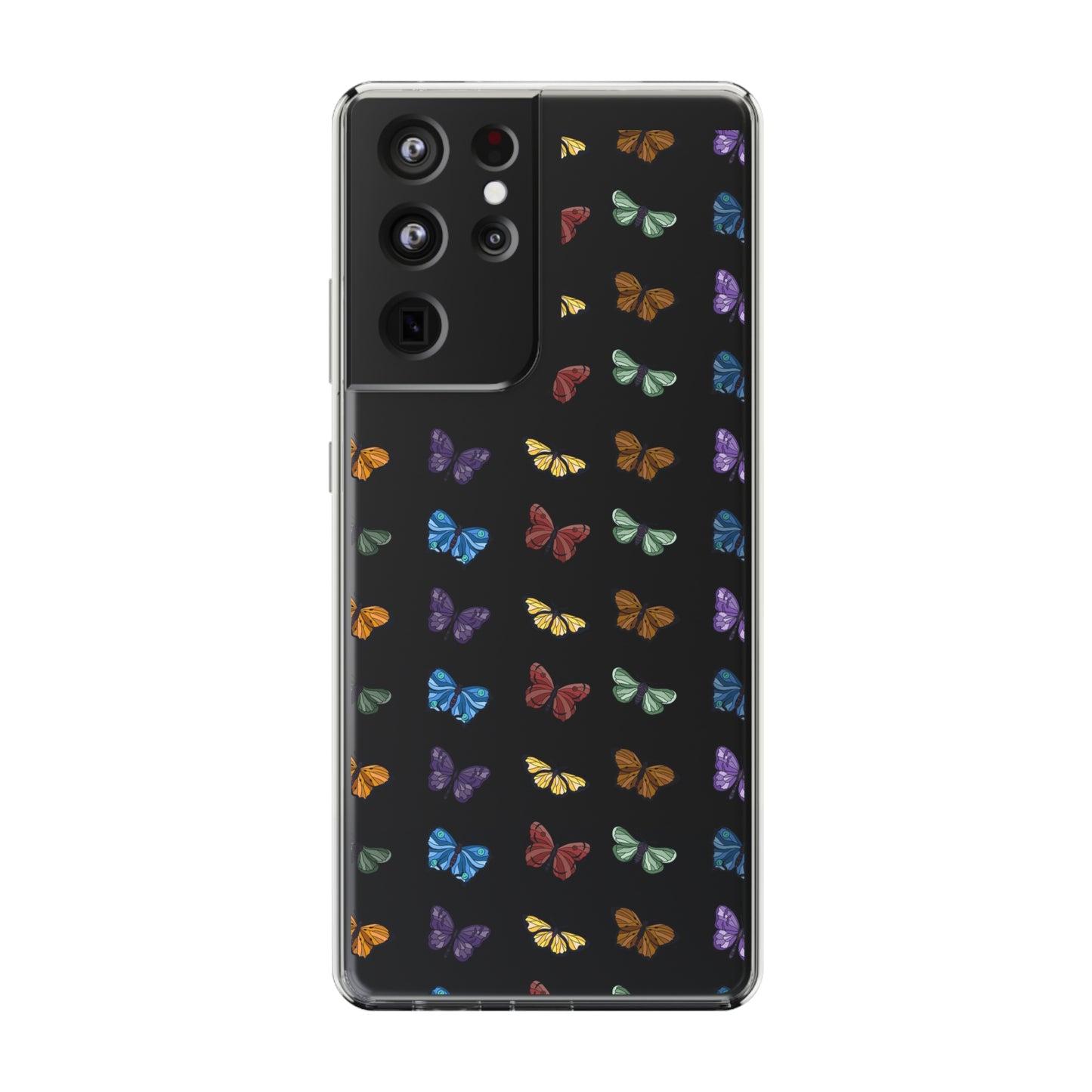 Colorful Butterflies | Clear iPhone Case / Samsung Case