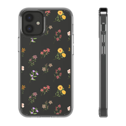 Floral Pattern | Clear iPhone Case / Samsung Case