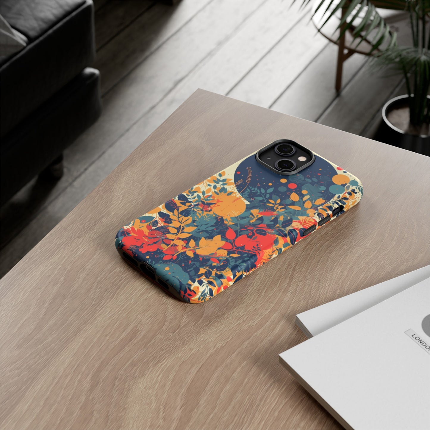 Retro Colorful Floral iPhone Case / Samsung Case