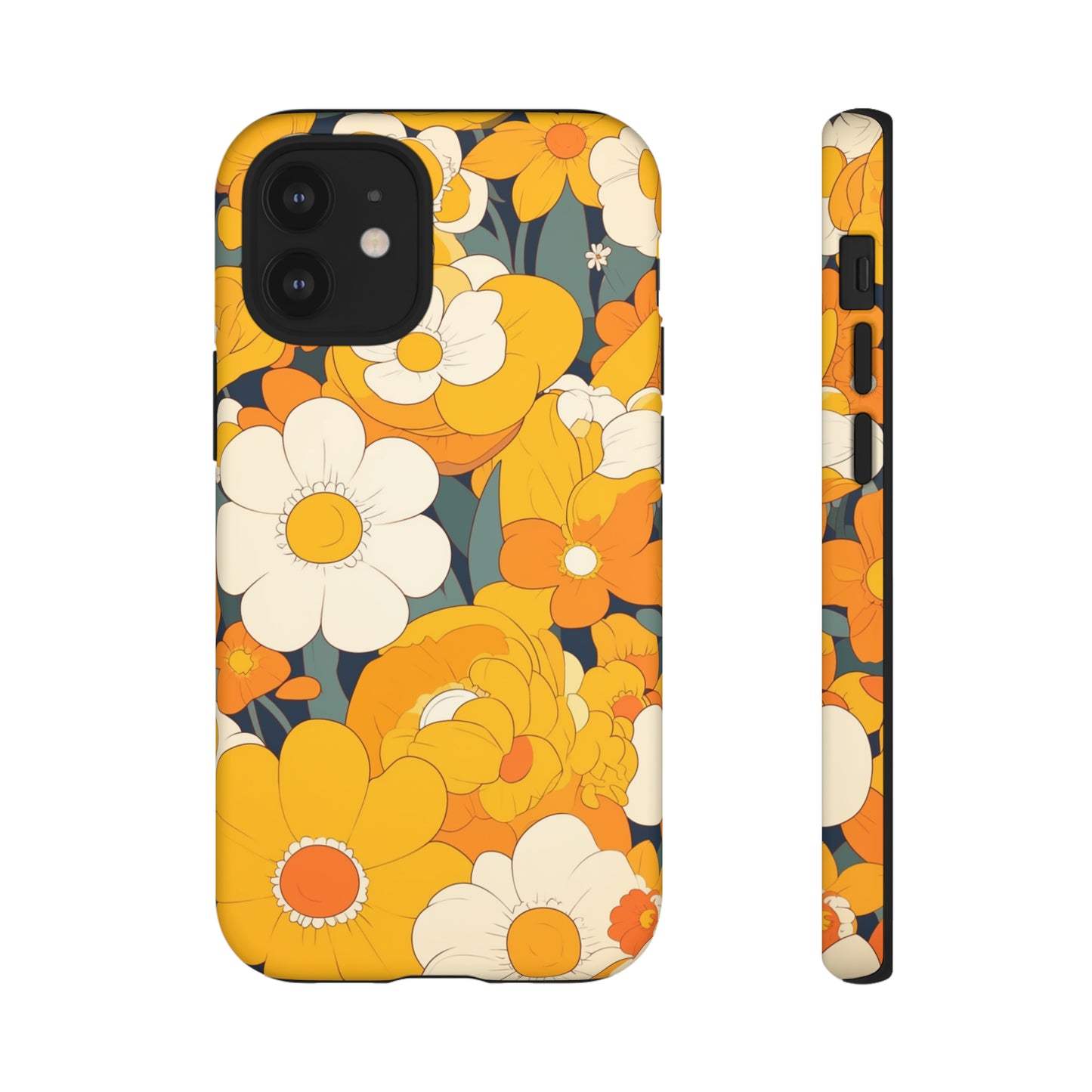 Retro Floral Art iPhone Case / Samsung Case