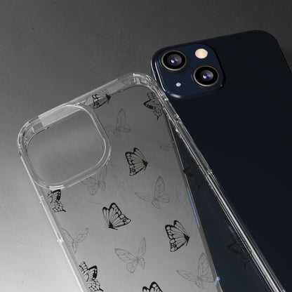 Thin Butterflies | Clear iPhone Case / Samsung Case