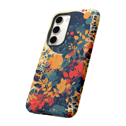 Retro Colorful Floral iPhone Case / Samsung Case