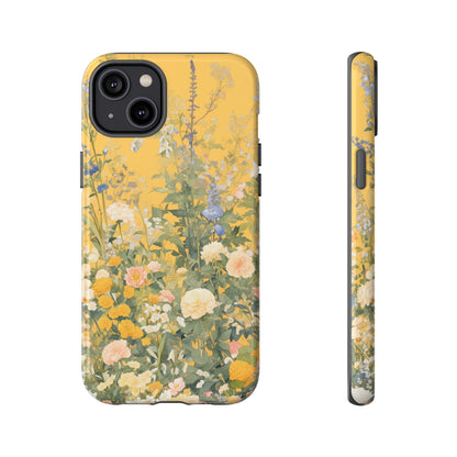 Tall Floral 1970's iPhone Case / Samsung Case