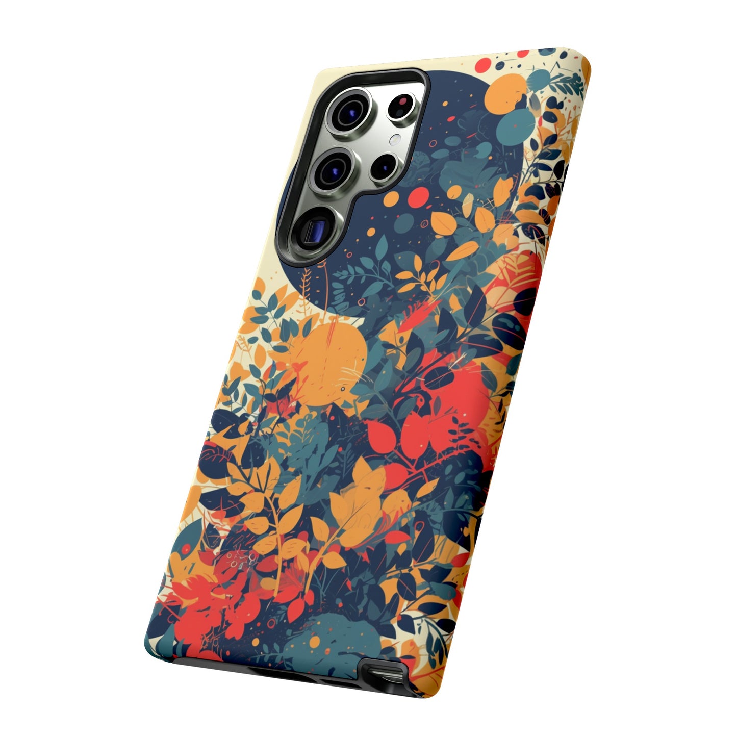 Retro Colorful Floral iPhone Case / Samsung Case