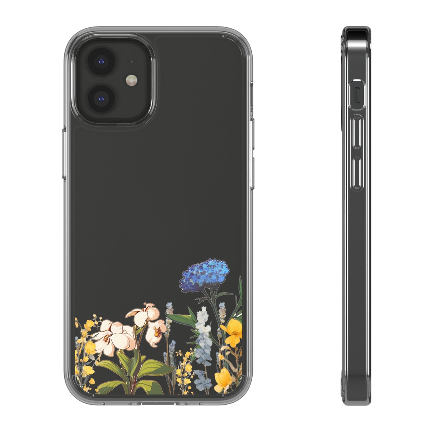 Dried Wildflowers | Clear iPhone Case / Samsung Case