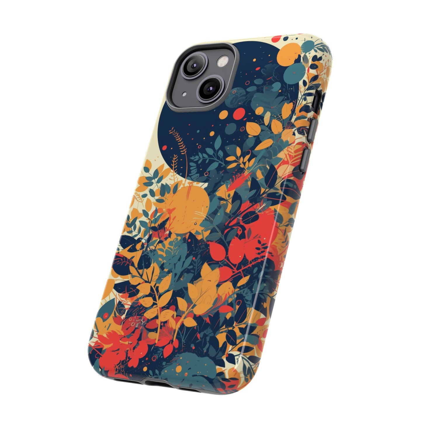 Retro Colorful Floral iPhone Case / Samsung Case