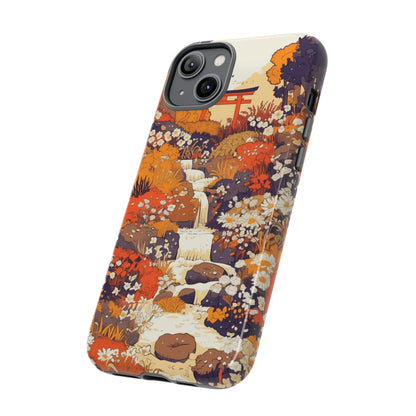 Rising Mountains & Rapid Rivers, Wildflower iPhone Case