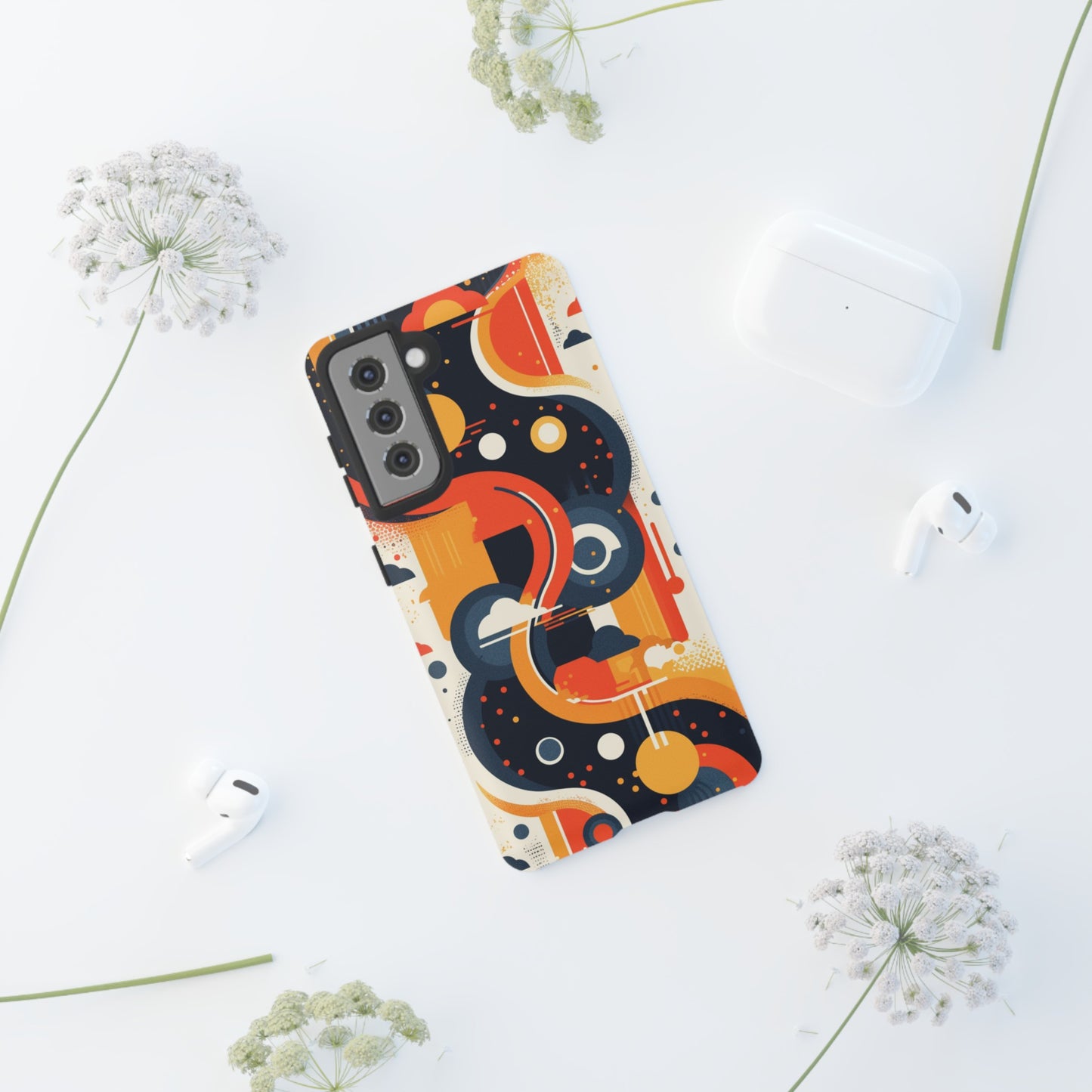 Retro Wandering Roads iPhone Case / Samsung Case