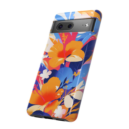 Vintage Abstract Flowers iPhone Case / Samsung Case