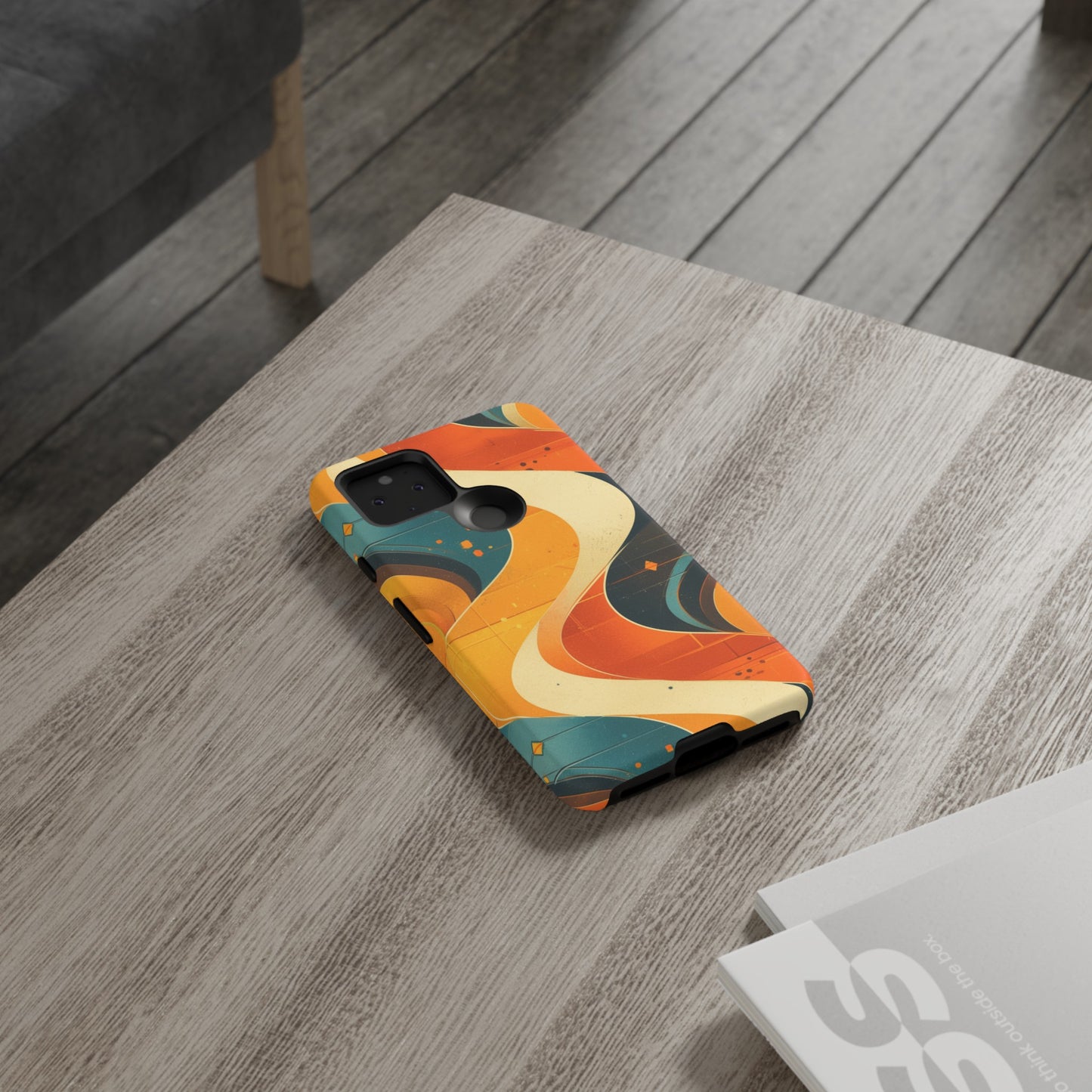 Retro Abstract Staircase iPhone Case / Samsung Case