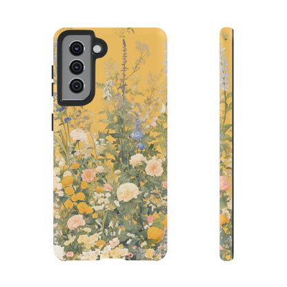 Tall Floral 1970's iPhone Case / Samsung Case