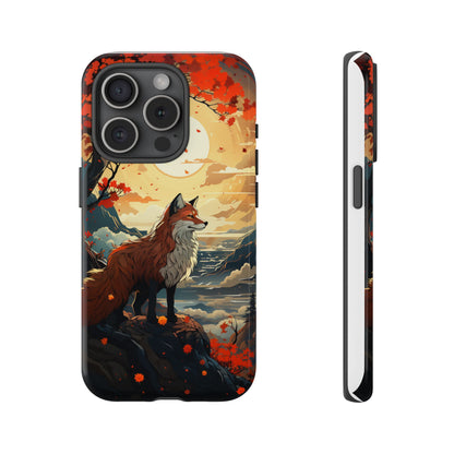 Japanese Wolf Aesthetic Phone Case