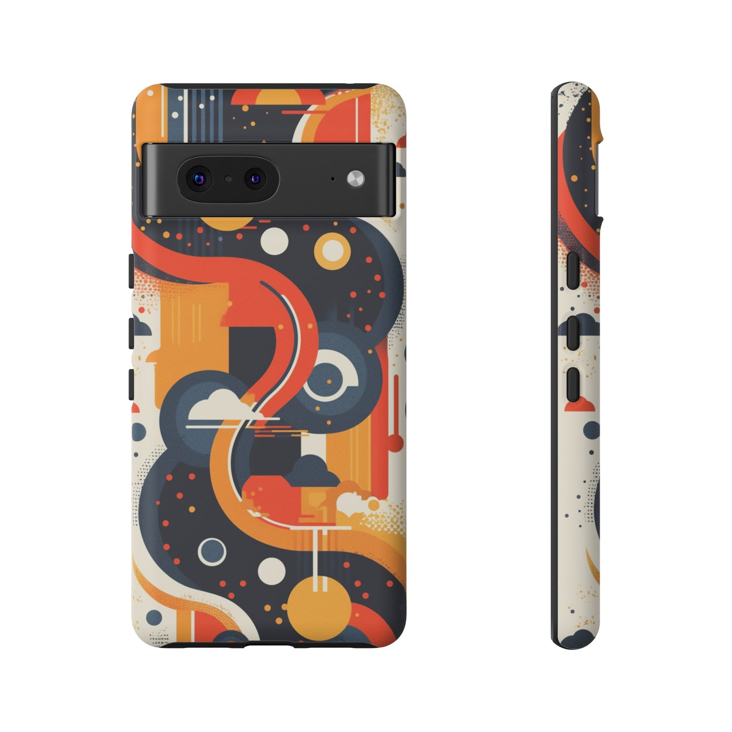 Retro Wandering Roads iPhone Case / Samsung Case