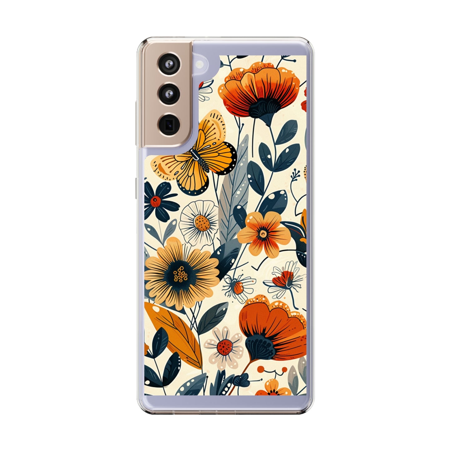 Spring Blooms | Clear iPhone Case / Samsung Case