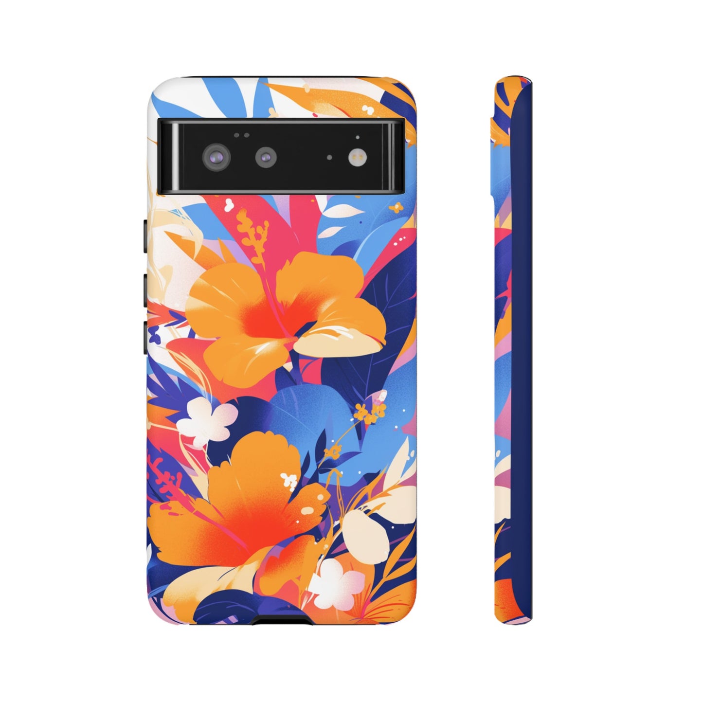 Vintage Abstract Flowers iPhone Case / Samsung Case