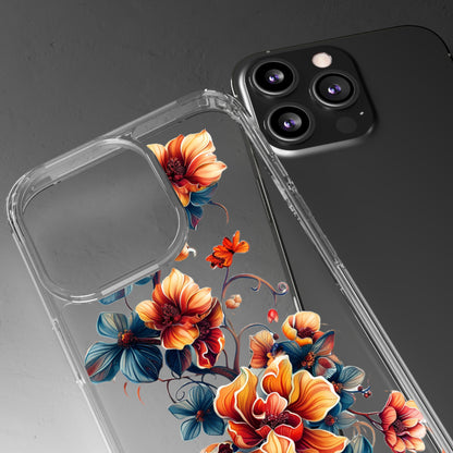 Floral Blooms | Clear iPhone Case / Samsung Case