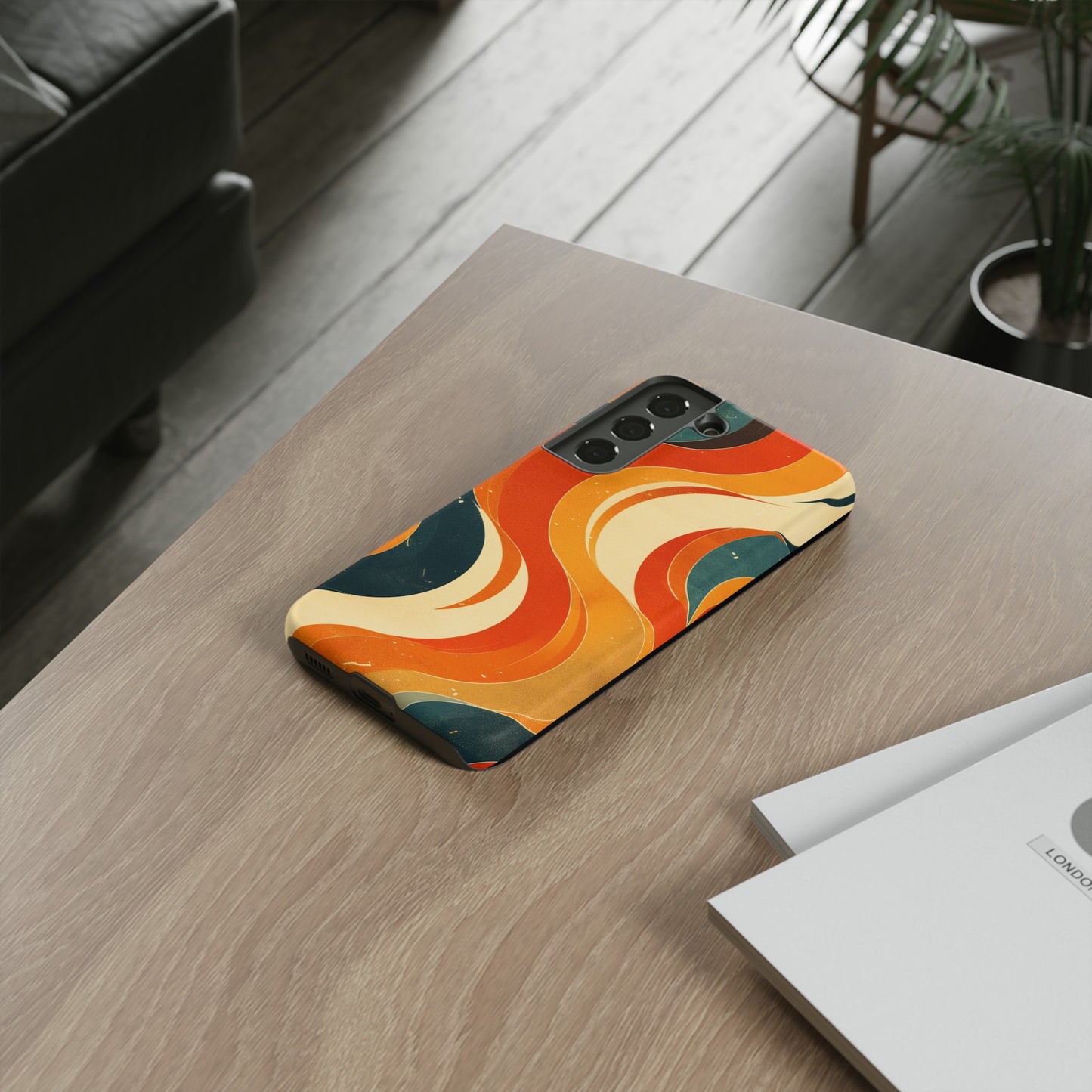 Retro Swirves iPhone Case / Samsung Case