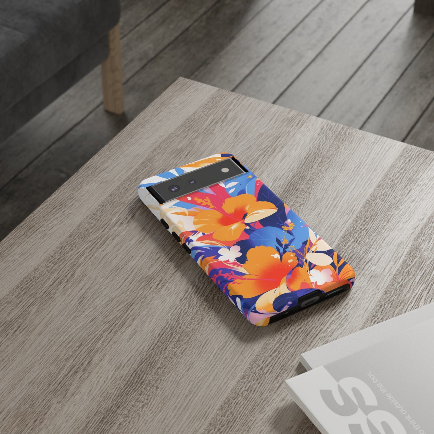 Vintage Abstract Flowers iPhone Case / Samsung Case