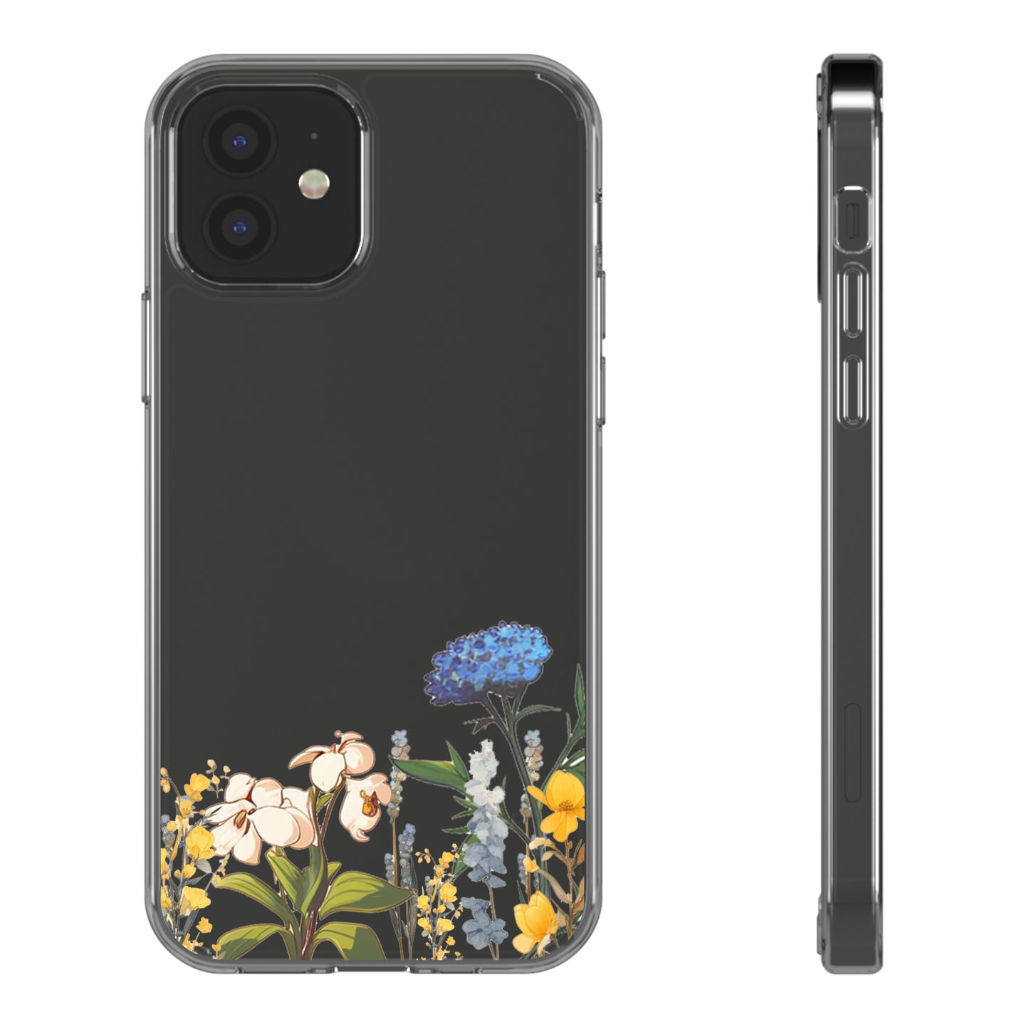 Dried Wildflowers | Clear iPhone Case / Samsung Case