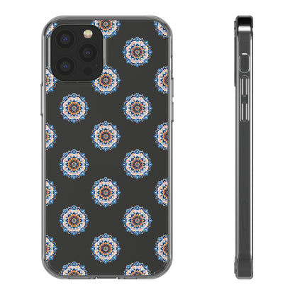 Wave Mandala | Clear iPhone Case / Samsung Case