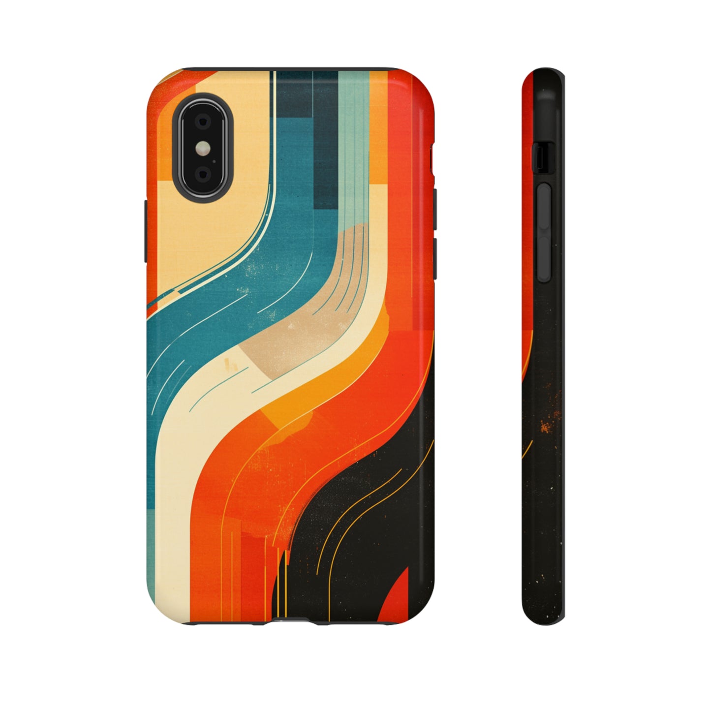 Groovey Retro Design Pattern iPhone Case / Samsung Case