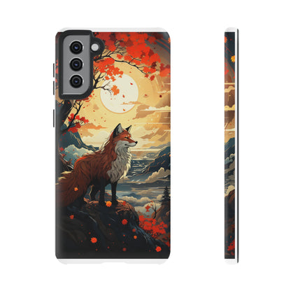 Japanese Wolf Aesthetic Phone Case