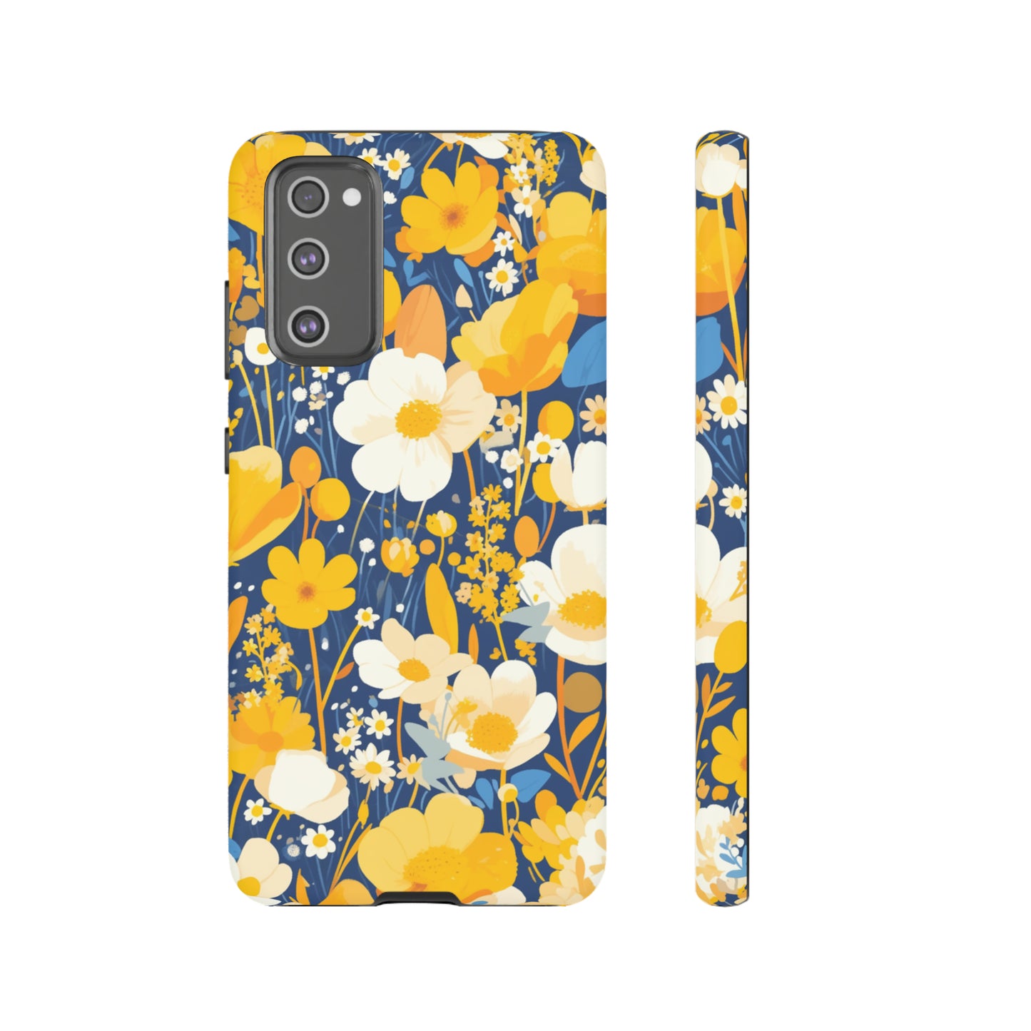 Wildflower Abstract Retro 70s iPhone Case / Samsung Case