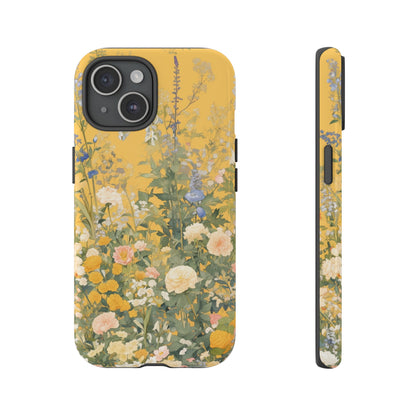 Tall Floral 1970's iPhone Case / Samsung Case